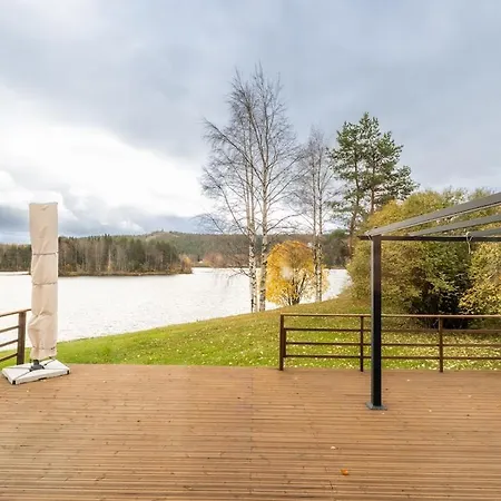 Charming Riverfront Just Minutes From Santa Claus Village Villa